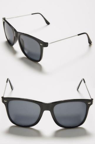 Cream Half Frame Sunglasses With UV 400 Protection