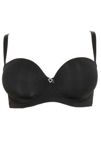 Black diamante bra straps line