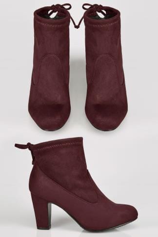 black boots tie in back