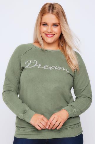 Plus Size Sweat Tops | Ladies Tops | Yours Clothing