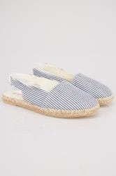 navy slingback espadrilles