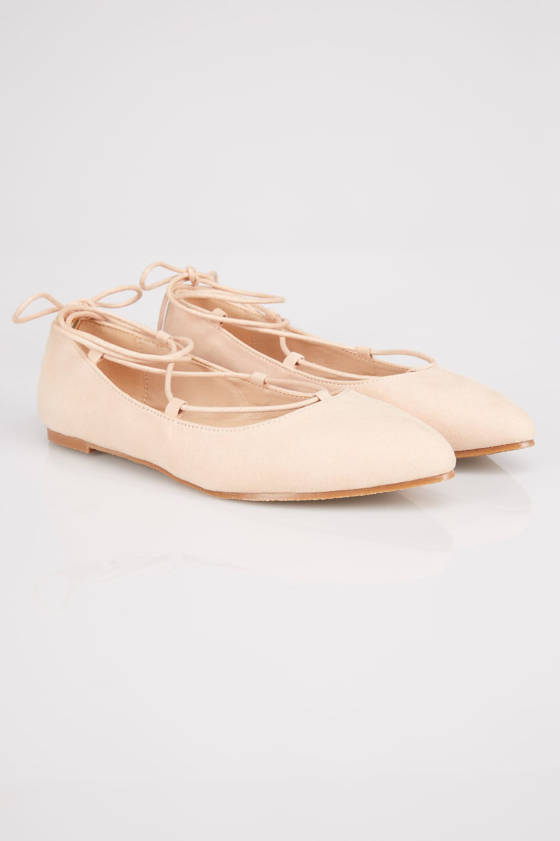ballet pumps lace up