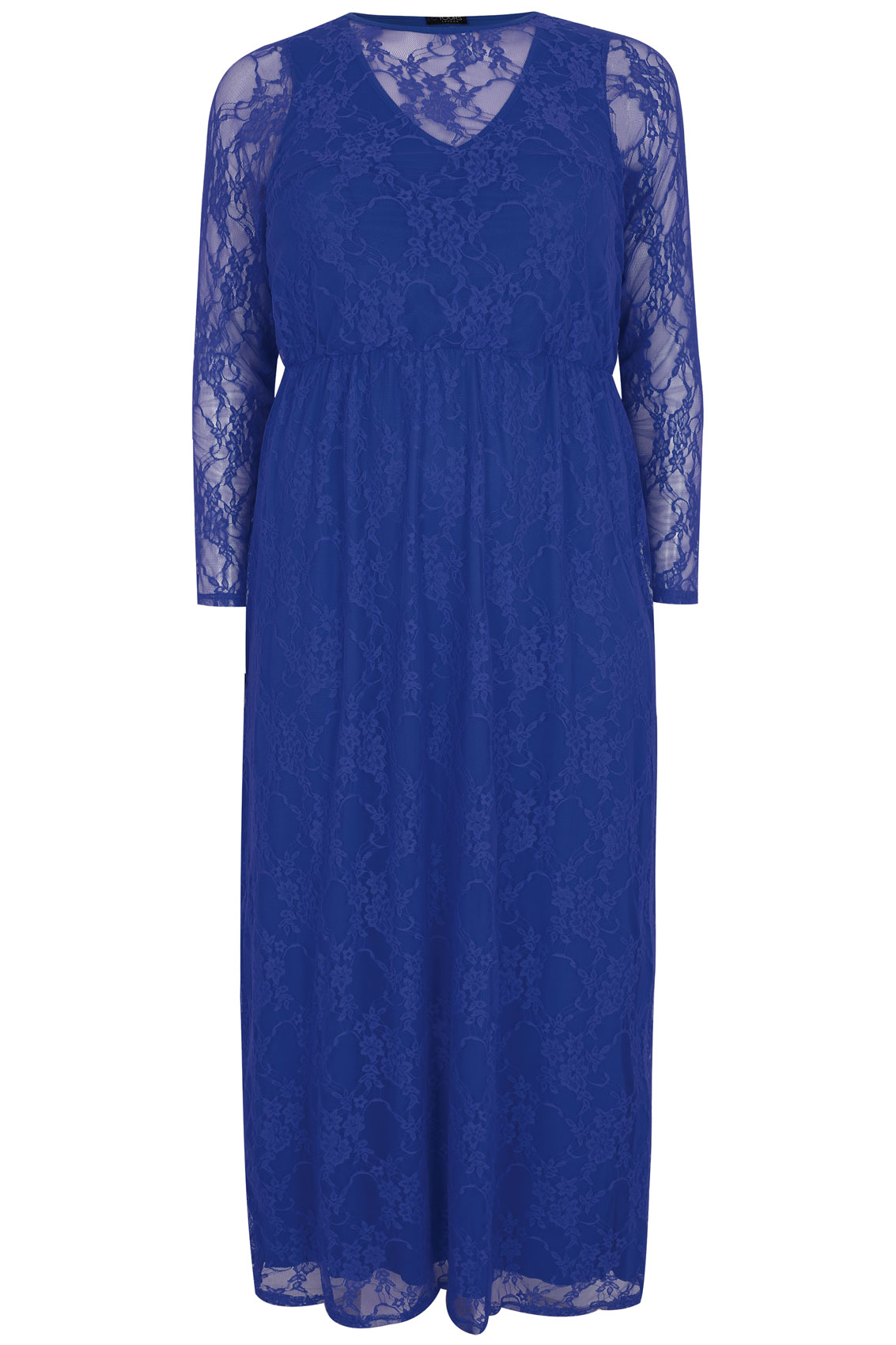 Royal blue dress size 16