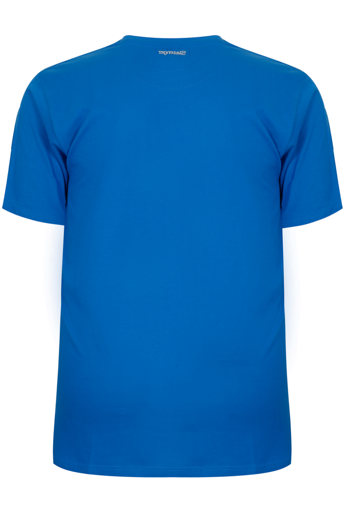 SLAZENGER Blue Short Sleeve T-Shirt Size: L,XL,2XL,3XL,4XL,5XL,6XL