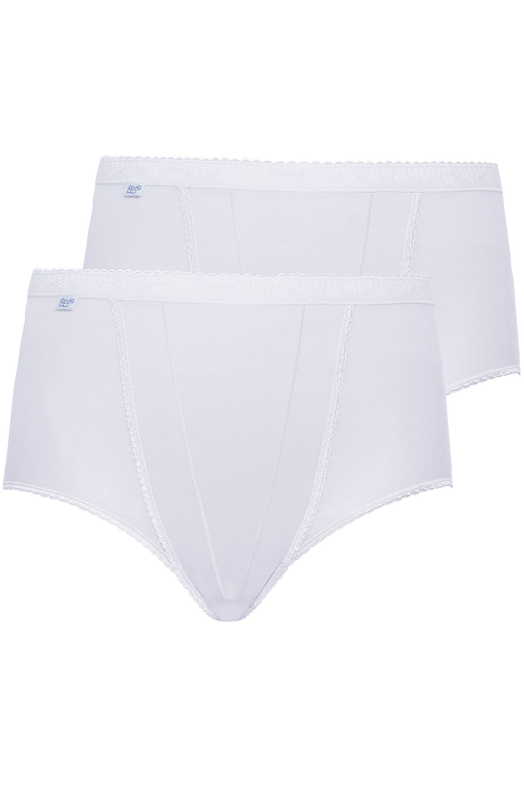 SLOGGI White Control Maxi Briefs 2 Pack plus size 16,18,20,22,24,26