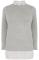 2 in 1 jumper and shirt