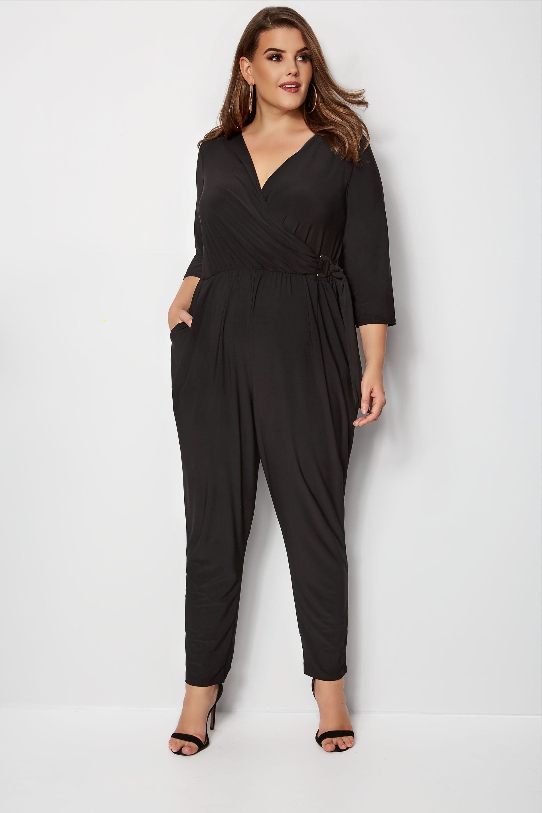 plus size velour jumpsuit