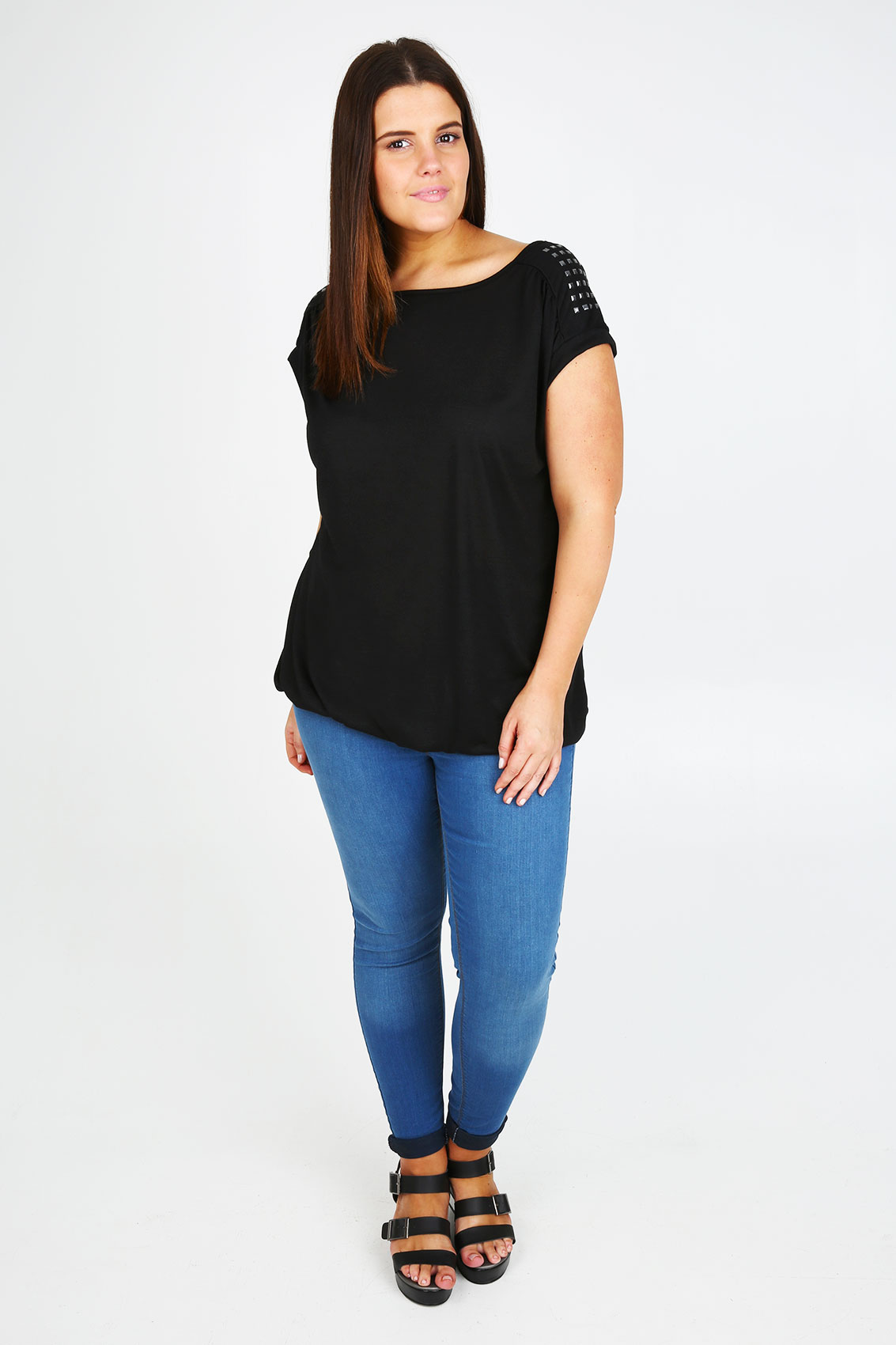 bubble hem tops uk