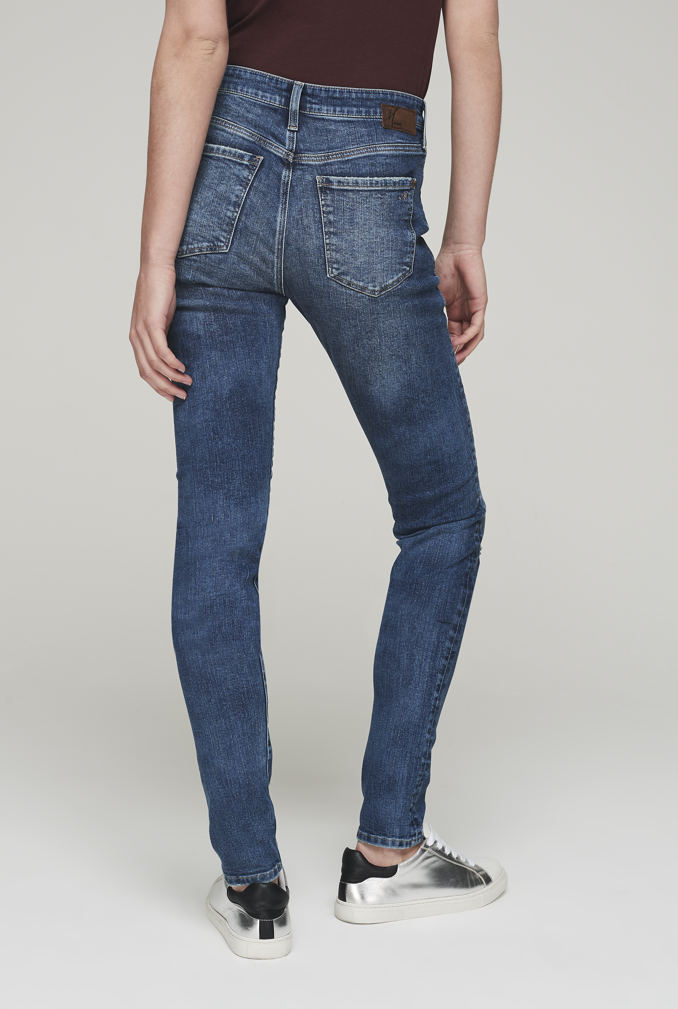 Mavi Lucy Skinny Ripped Jeans