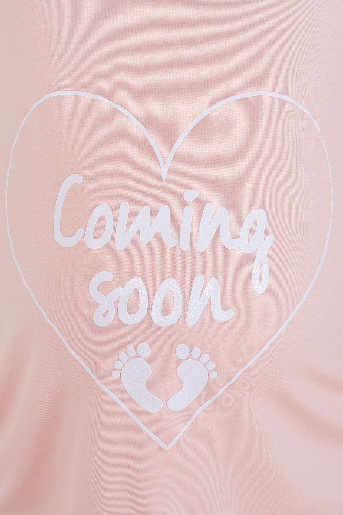 BUMP IT UP MATERNITY Pink 'Coming Soon' Top, Size 16 to 321133 x 1700