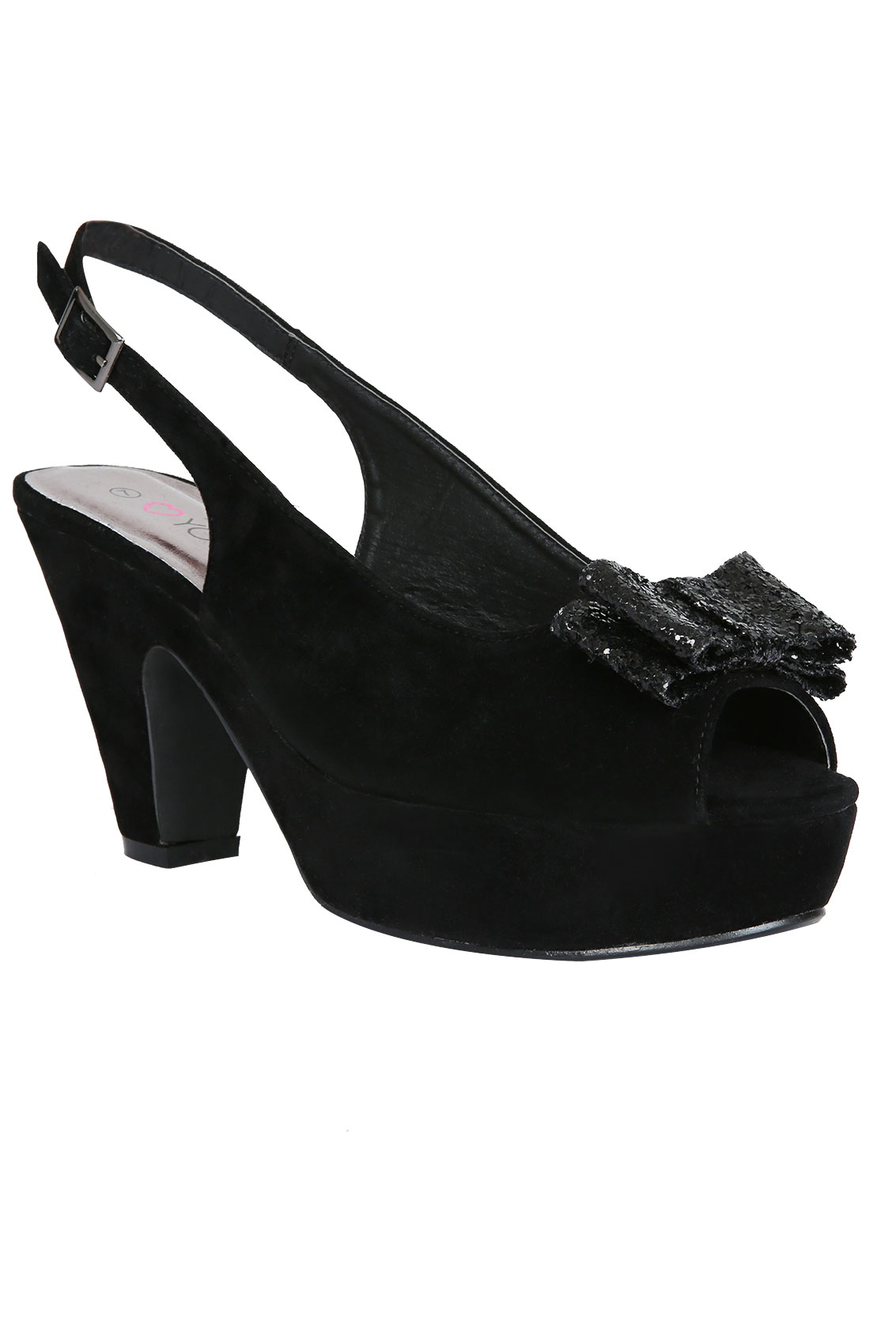 platform slingback