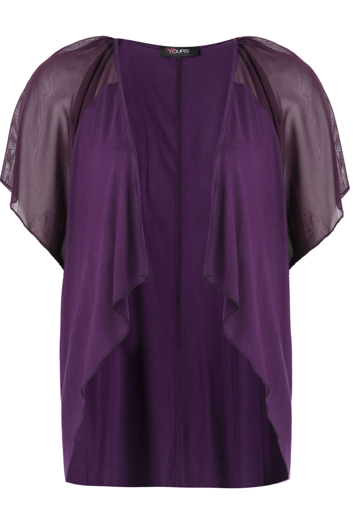 chiffon sleeves design
