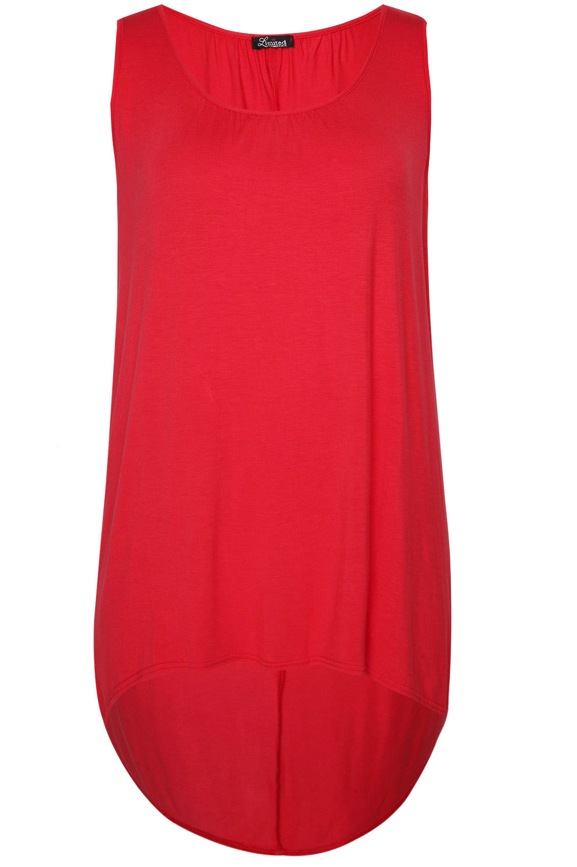 plus size longline vest tops