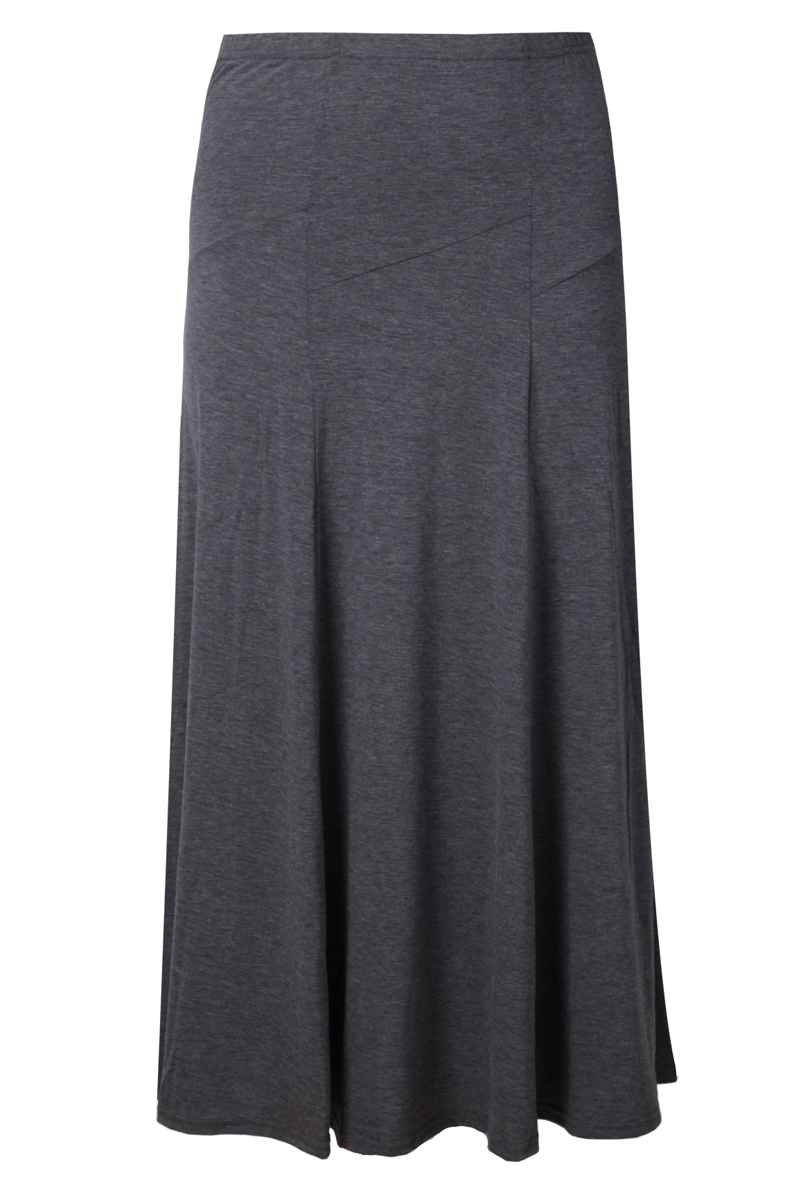 dark grey a line skirt