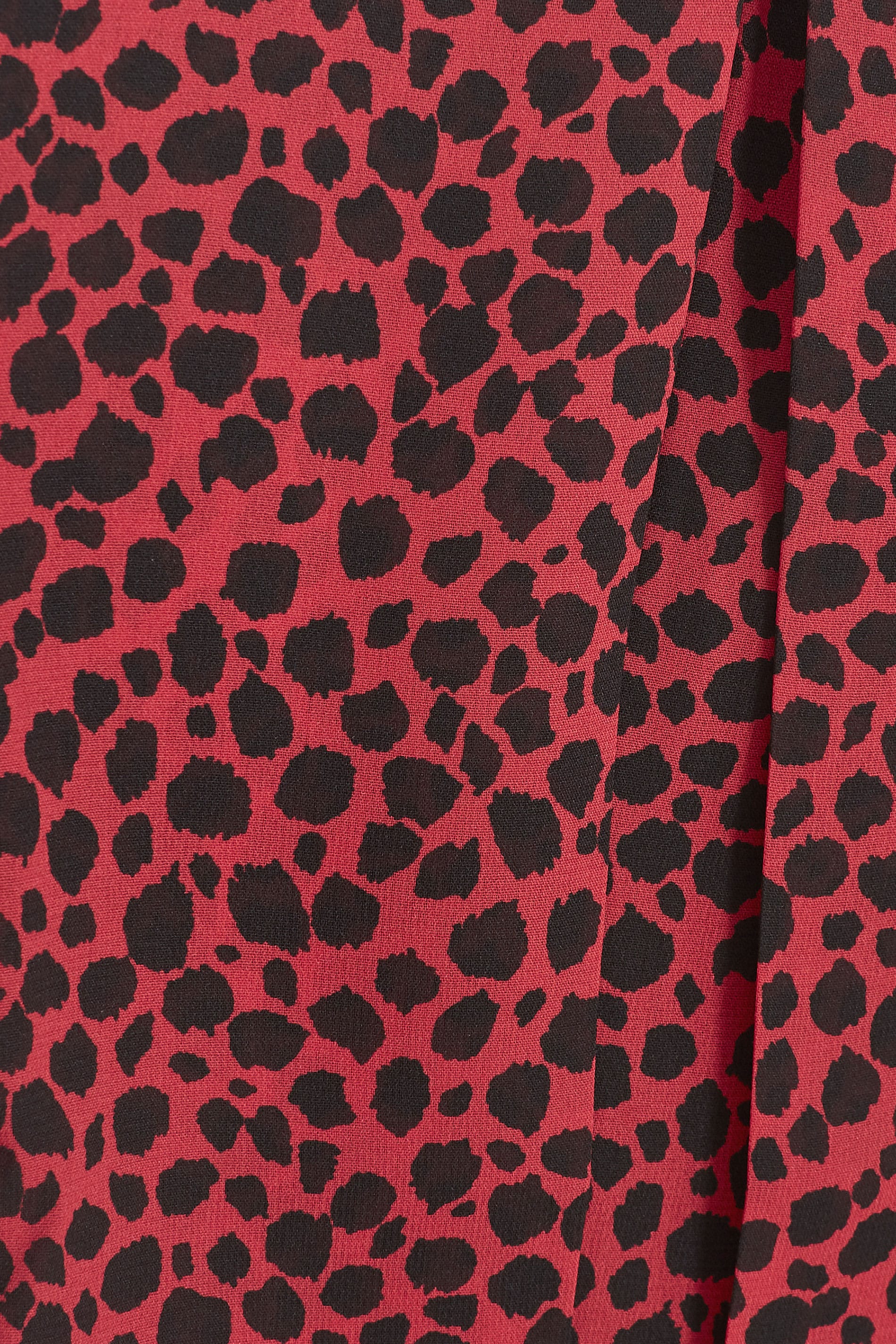 Download YOURS LONDON Red Animal Print Layered Chiffon Top, Plus ...